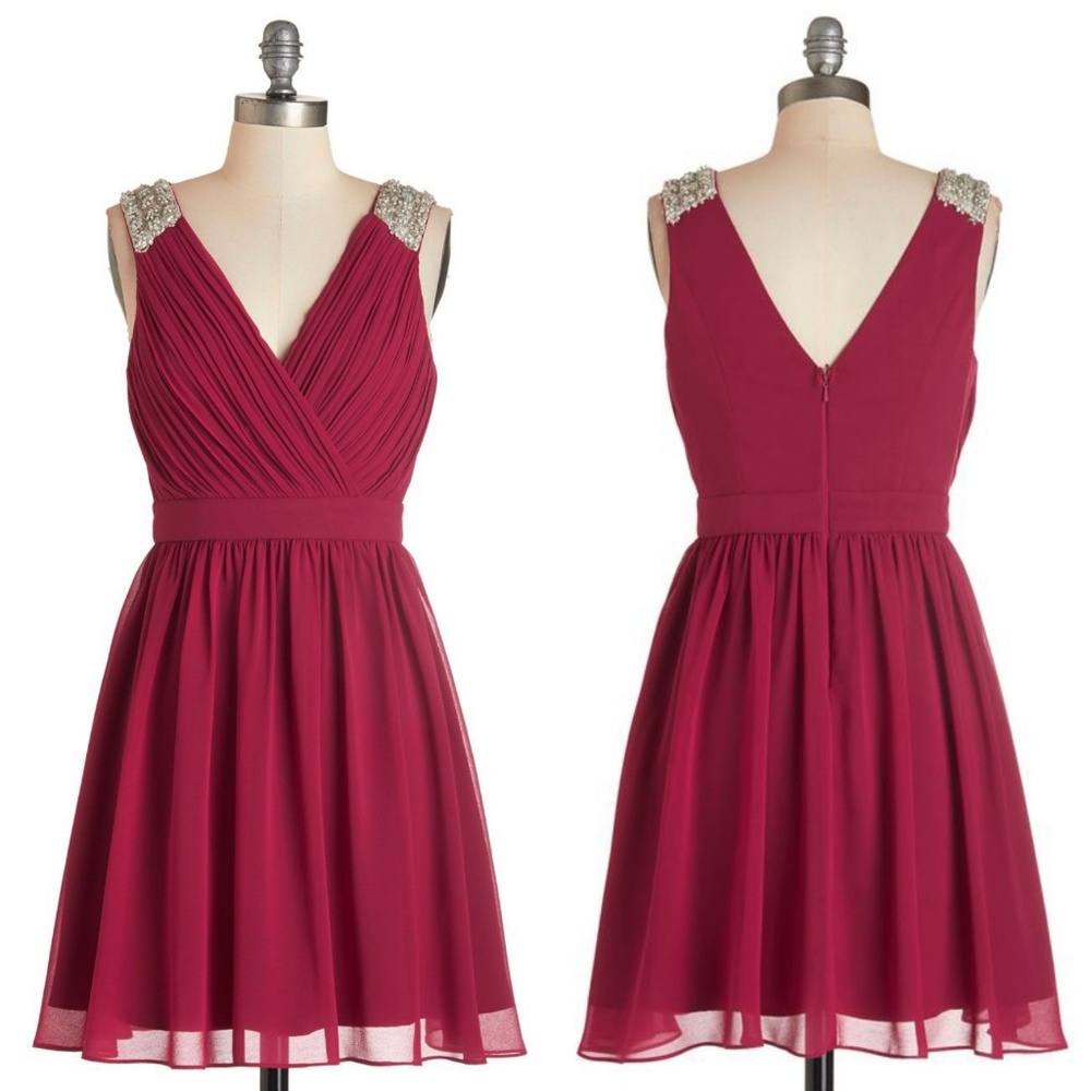 Modcloth Poised to Enchant Dress